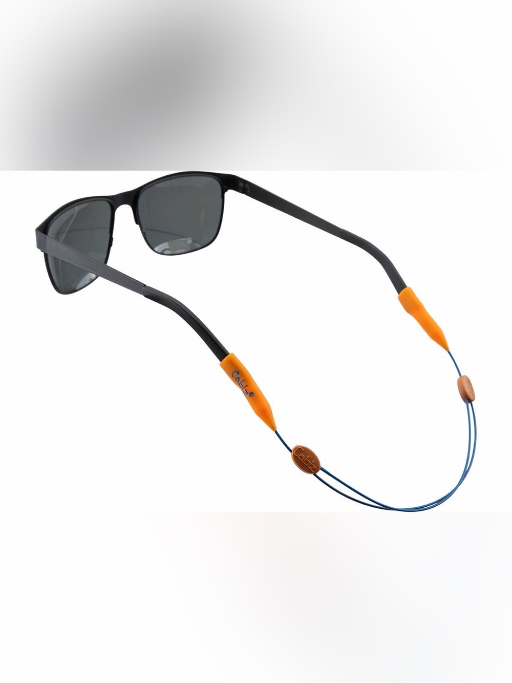 Cablz Zipz Adjustable with Universal End -ZipzOBB: Orange/Blue/Blue* / 14"